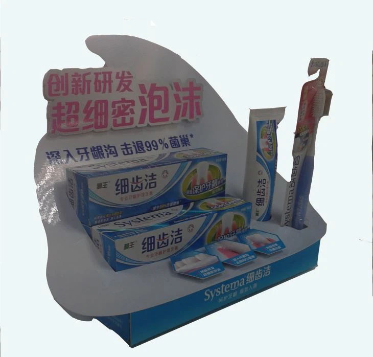 Cardboard Display Stands For Baby Skin Care Products