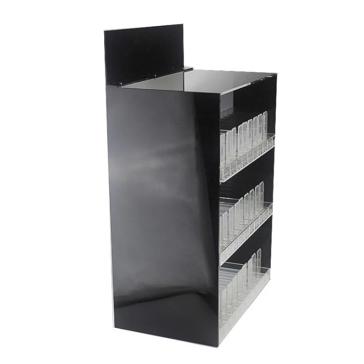 E-cigarette E-liquid Dispenser Acrylic Cabinet And Nail Polish Display Cabinets